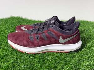 Nike Quest 1 Men's Running Shoes Oil Grey Red AA7403-004